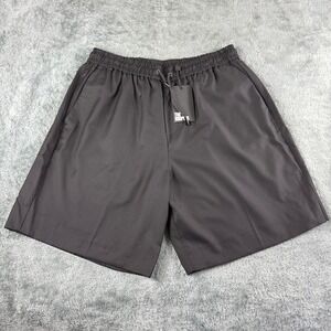 The Kooples Black Wool Blend Tailored Drawstring Shorts Mens Size 40 US Sz 30
